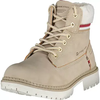 Dětská treková obuv Dětské boty ALPINE PRO FEWRO KBTS268 BÉŽOVÁ 33