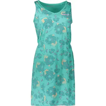 Dámské šaty Dámské šaty ALPINE PRO VICA LSKN152 ZELENÁ XS