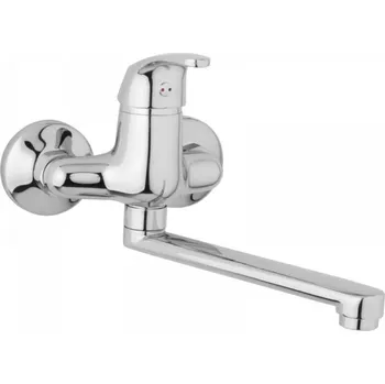 Vodovodní baterie Nástěnná dřezová a umyvadlová baterie SLIM, rozteč 100 mm, ramínko 200 mm JB SANITARY - A10 30 00