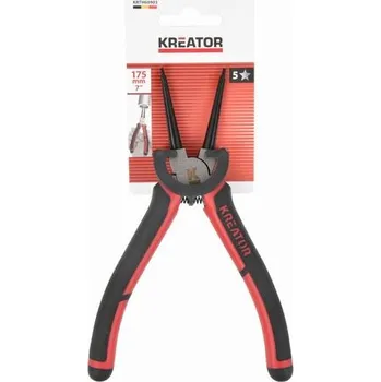 Ruční nářadí Kleště seger rovné vnitřní 175mm Kreator KRTH60903