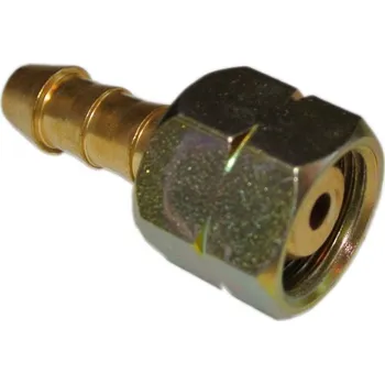 Instalatérský materiál Nátrubek 8 mm s maticí G 3/8" s připojením na Propan Butan - 9NP01017