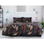 B.E.S. Petrovice Flanelové povlečení Noční listí, 140 x 200 cm, 70 x 90 cm 233652338