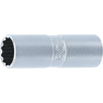 Nástrčný klíč na svíčky 16 mm, 1/2", s přídržnou gumou, BGS - B2385
