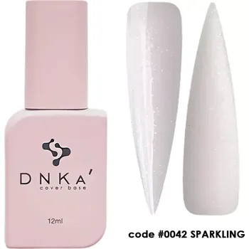 Lak na nehty DNKa' Cover Base 0042 - Sparkling, 12ml