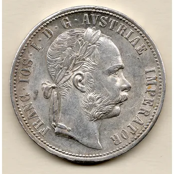 1 Florin (Zlatník) František Josef I. 1875 bz