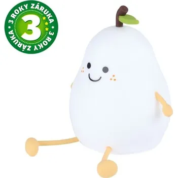 Noční světlo Noční světlo hruška 13cm GSC, teplá + RGB, nabíjecí, 3 roky záruka