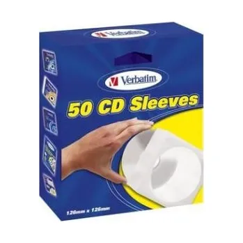 Příslušenství pro datový nosič Box na 1 ks CD, papír, bílý, 50-pack (49992)