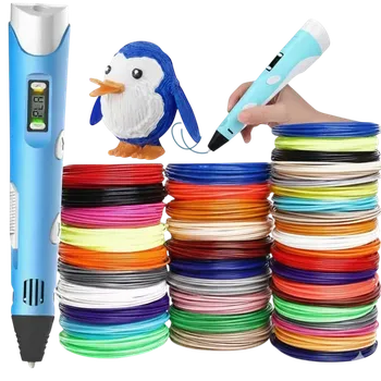 3D tisk Renew Force Kreativní 3D pero pro děti + 300 m barevných náplní