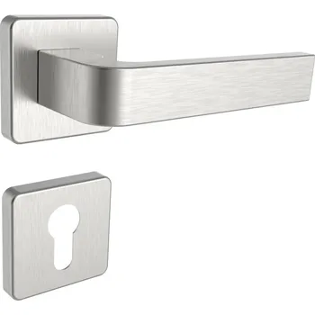 Dveřní kování ROSTEX dveřní kování DANTE/H (nerez) Provedení: PZ (klika/klika, zámek FAB)