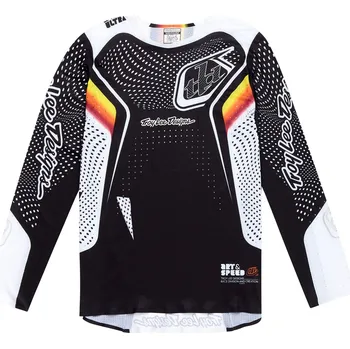 Cyklistické oblečení TLD DRES S DLOUHÝM RUKÁVEM SPRINT ULTRA OPTIC BLACK (35604001) S (TLD DRES S DLOUHÝM RUKÁVEM SPRINT ULTRA OPTIC BLACK (35604001) S)