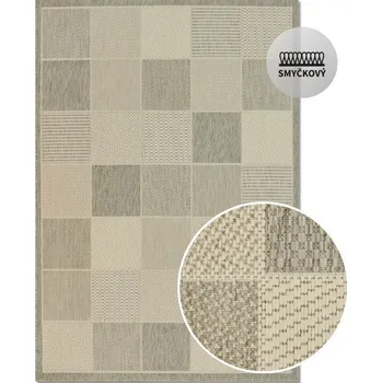 Koberec Kusový koberec NERD 1953 G18 Béžový Rozměr: 120x170 cm