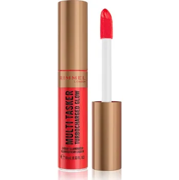 Přípravek na tvář Rimmel Multi-Tasker Turbocharged Glow tekutý rozjasňovač odstín 003 Main Character 10 ml