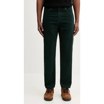 Pánské kalhoty Bavlněné kalhoty Carhartt WIP Newel Pant, 33, zelená, 79X
