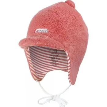Čepice Little Angel Kšiltovka MAZLÍK Outlast® Barva: Broskvová/pruh broskvový, Velikost: 0 (33-35 cm)