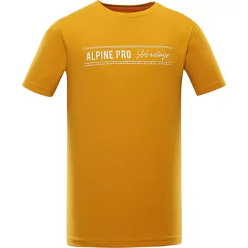 Pánské oblečení Pánské triko ALPINE PRO ZIMIW MTSA822 ŽLUTÁ XS