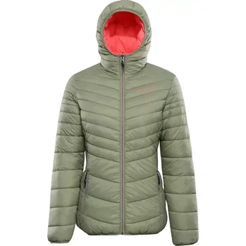 Dámská oboustranná bunda ALPINE PRO EROMA ZELENÁ M-L