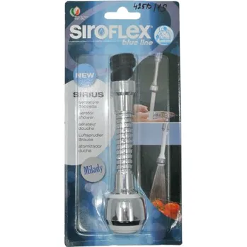 Spořič vody chrom - bílý 15cm, kovový, vnitřní závit 22x1F SIROFLEX - 42510/1S