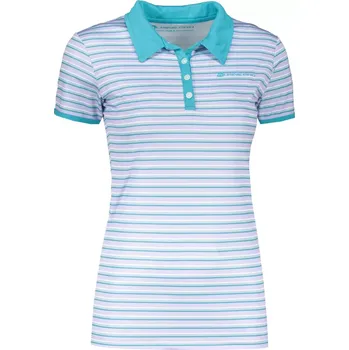 Dámské oblečení Dámské triko s límečkem ALPINE PRO ULRICO 2 SVĚTLE FIALOVÁ XS ( 34 )