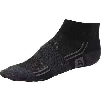 Dětské ponožky ALPINE PRO 3RUFO ČERNÁ S