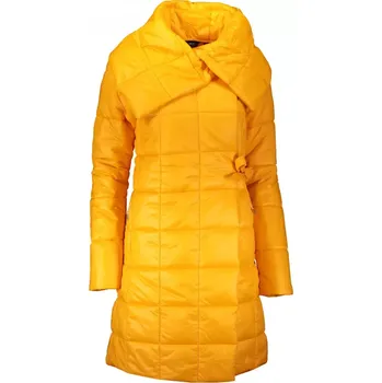Dámské oblečení Dámský kabát ALPINE PRO IKMA LCTS132 ŽLUTÁ XS