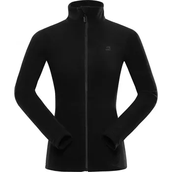 Dámské oblečení Dámská fleecová mikina ALPINE PRO SIUSA 2 ČERNÁ M-L