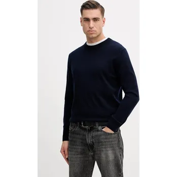 Pánský svetr Kašmírový svetr Paul Smith pánský, tmavomodrá barva, M1R-278Y-N02497 M1R.278Y.N02497 59X, vel. M