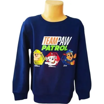 Chlapecká mikina Chlapecká mikina TLAPKOVÁ patrola, vel. 122-128cm
