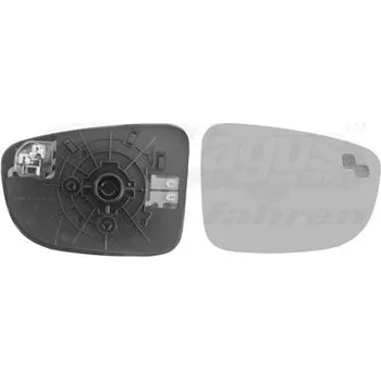 Autosklo Sklo do zrcátka, vnější zrcátko VAN WEZEL 2766838