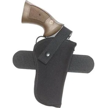 Příslušenství pro sportovní střelbu DASTA Pouzdro na revolver 4" opaskové boční s ocelovou sponou