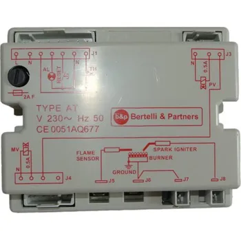 Příslušenství ke kotli Automatika zapalovací BERTELLI & PARTNERS - KOMÍN AT06 THERMONA - 21524
