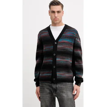 Dámský svetr Kardigan s příměsí vlny Paul Smith M1R.568Z.T02830 černá 99X, vel. L