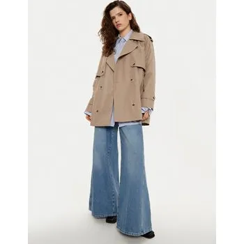 Dámský kabát JOOP! Trenčkot Carrie 10018890 30044820 Béžová Regular Fit 32