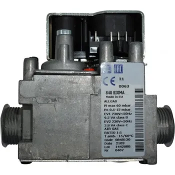 Příslušenství ke kotli Plynnový ventil / armatura SIT 848, 0848130 230V IMMERGAS VICTRIX PRO / VICTRIX ZEUS - 1.039626 / 1.039626P / 1.018472 / 848130