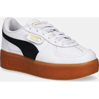 Dámská obuv Kožené tenisky Puma Palermo Elevata Lth Wns 400461 béžová 01X, EUR 40.5