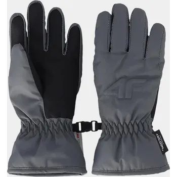 Rukavice Dětské lyžařské rukavice 4F velikost L dark grey