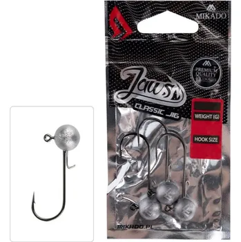 MIKADO Jigové hlavy Jig Head Jaws Classic VELIKOST: 5/0, Hmotnost [ gr ]: 15