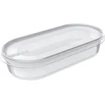 Plast Team Plastová dóza Helsinki 400 ml, transparentní víko