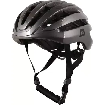 Cyklistická přilba Cyklistická helma ALPINE PRO GORLE UHEA009 TMAVĚ ŠEDÁ L