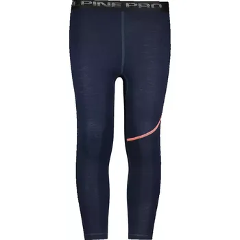 Chlapecké kalhoty Dětské termo kalhoty ALPINE PRO GAZERO KUNP018 MODRÁ/ČERVENÁ S