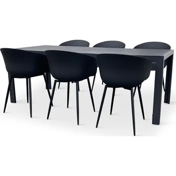 Zahradní sestava Zahradní jídelní set Viking XL 190cm + 6x židle Rikke