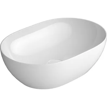 GSI PURA keramické umyvadlo na desku, 50x35cm, bílá ExtraGlaze - 886011