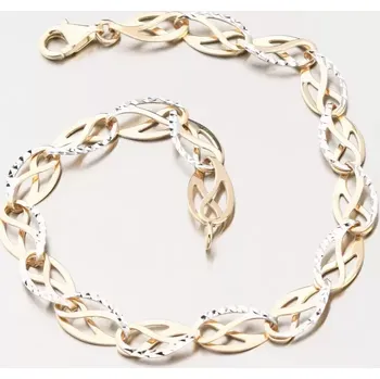 Náramek Náramek - zlato 585 GCA14-014 délka 19 cm