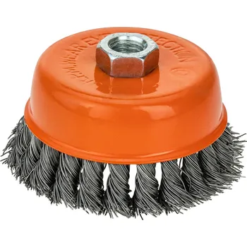 Drátěný kartáč Vergionic 0306 Uzlový drátěný kartáč M14