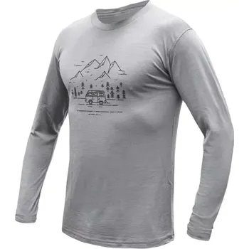 Funkční triko Sensor MERINO ACTIVE VAN LIFE šedá L