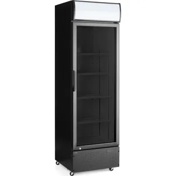 Chlazení Arktic Jednokřídlá chladnička s podsvíceným panelem , Arktic, 254L, Černá, 220-240V/250W, 578x605x(H)1980mm