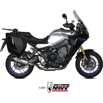 Výfuk pro motocykl MiVV Exhaust Itálie Yamaha Tracer 9/GT/+ kompletní výfuk MiVV ovál titan