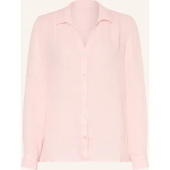 Dámská halenka 120%Lino Dámská Lněná Košile, růžová, 38