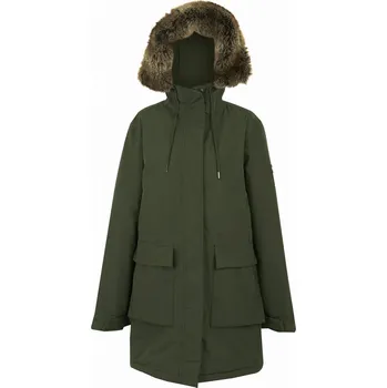 Dámský kabát Regatta Sabinka Velikost: XXXL / Barva: tmavě zelená