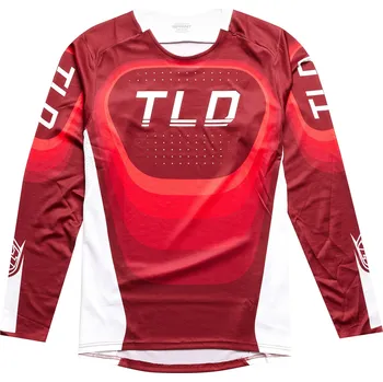 Cyklistické oblečení TLD DRES S DLOUHÝM RUKÁVEM SPRINT REVERB RACE RED (32300101) 2XL (TLD DRES S DLOUHÝM RUKÁVEM SPRINT REVERB RACE RED (32300101) 2XL)