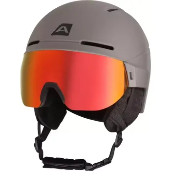 Lyžařská helma ALPINE PRO MARGE ŠEDÁ L 59/61